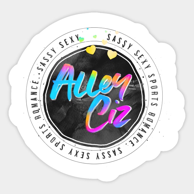 Alley Ciz circle logo Sticker by Alley Ciz